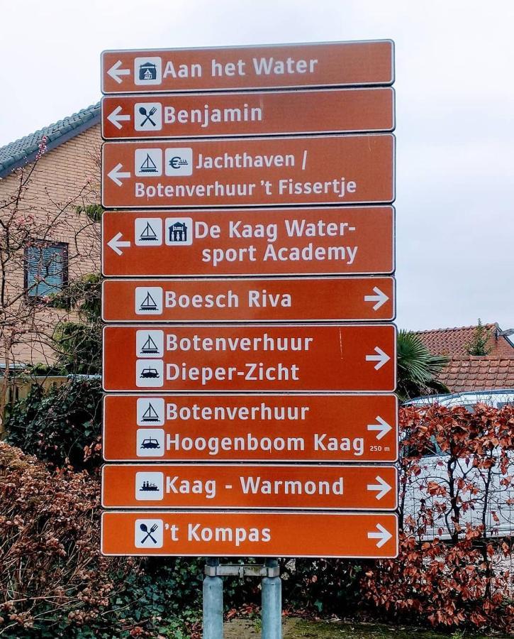 B&Bslapenopeeneiland Kaag Exteriör bild